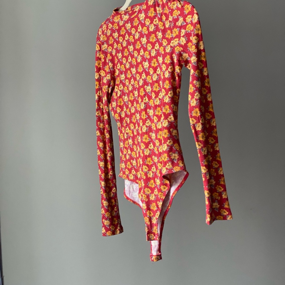 Fall Patterned Bodysuit - Picture 3 of 5